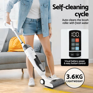 Devanti Stick Vacuum Cleaner | Wet Dry | 200W Power