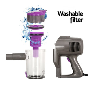 Stick Vacuum Cleaner | Bagless | Corded | 500W | Purple
