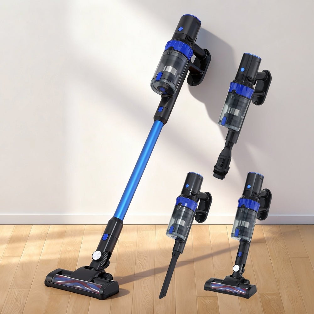 Cordless Stick Vacuum | Brushless Motor | 350W | Blue