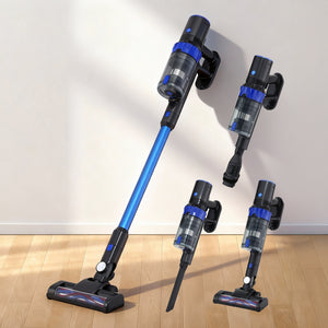 Cordless Stick Vacuum | Brushless Motor | 350W | Blue