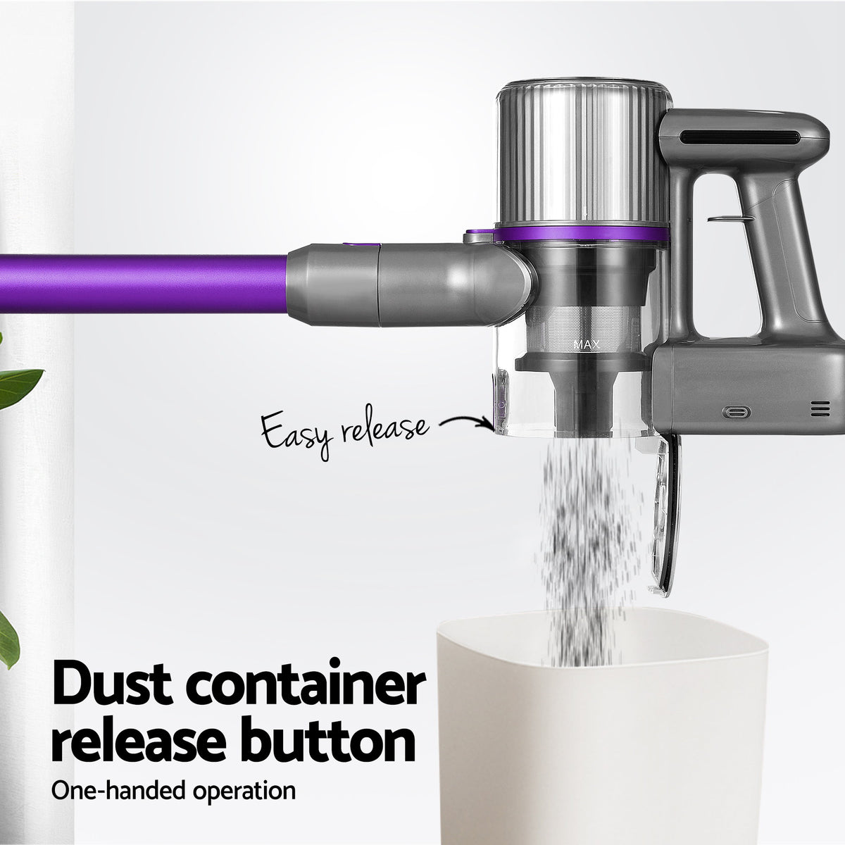 Cordless Handheld Vacuum Cleaner | 2-Speed | Bagless | Stick Handstick