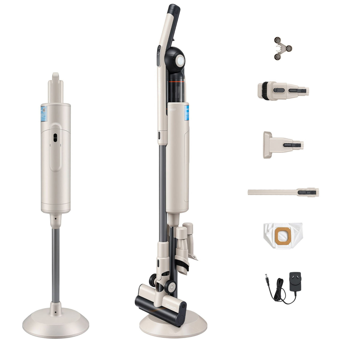 Cordless Vacuum Cleaner | Auto-Empty Dust Station | 18kPa | Oat