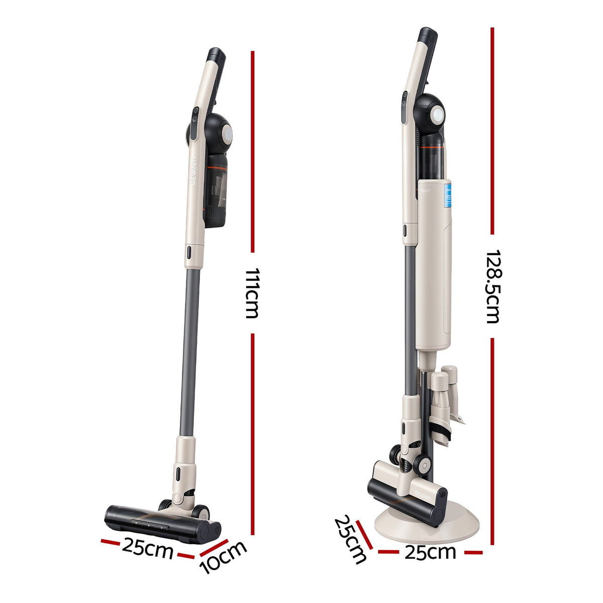 Cordless Vacuum Cleaner | Auto-Empty Dust Station | 18kPa | Oat