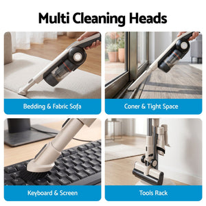 Cordless Vacuum Cleaner | Auto-Empty Dust Station | 18kPa | Oat