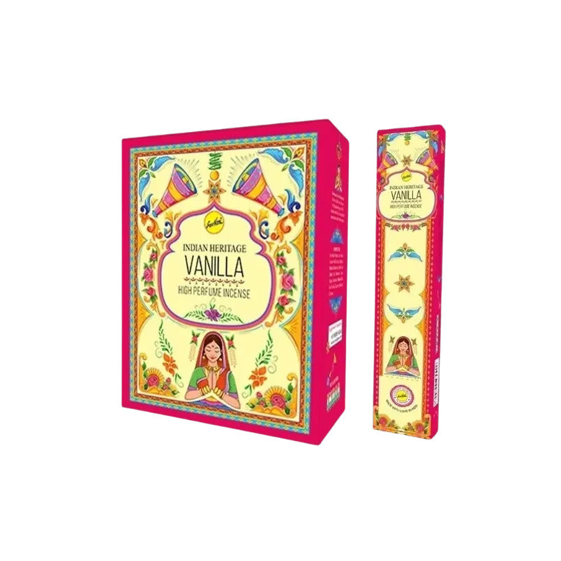 Vanilla Incense Sticks | Sree Vani Indian Heritage | 180 Grams