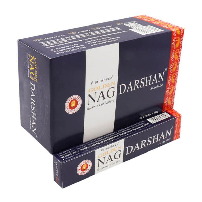 Vijayshree Golden Nag Darshan Incense Sticks | 180 Grams