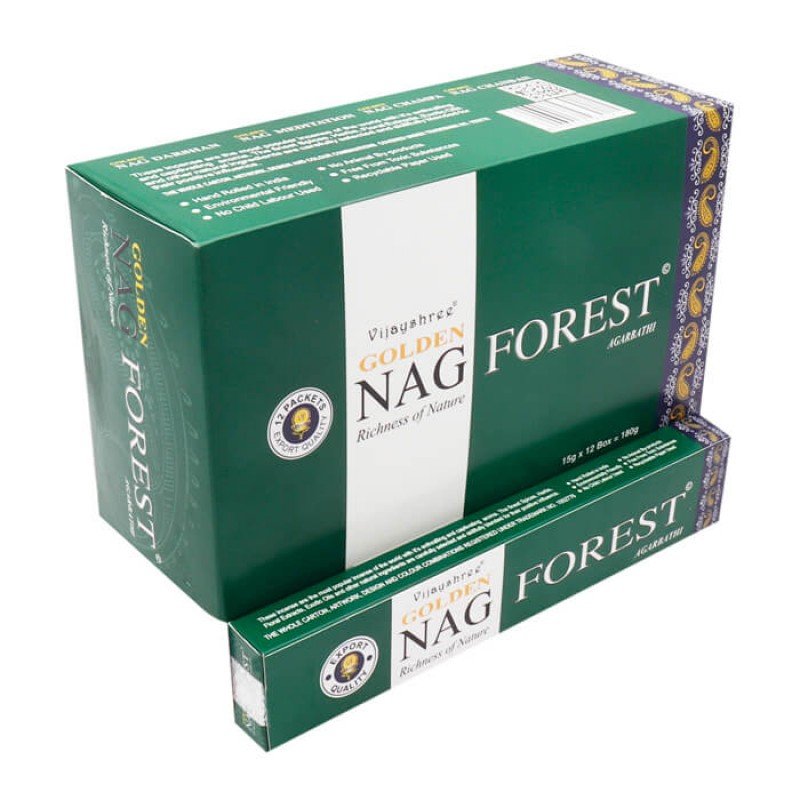 Vijayshree Golden Nag Forest Incense Sticks | 180 Grams