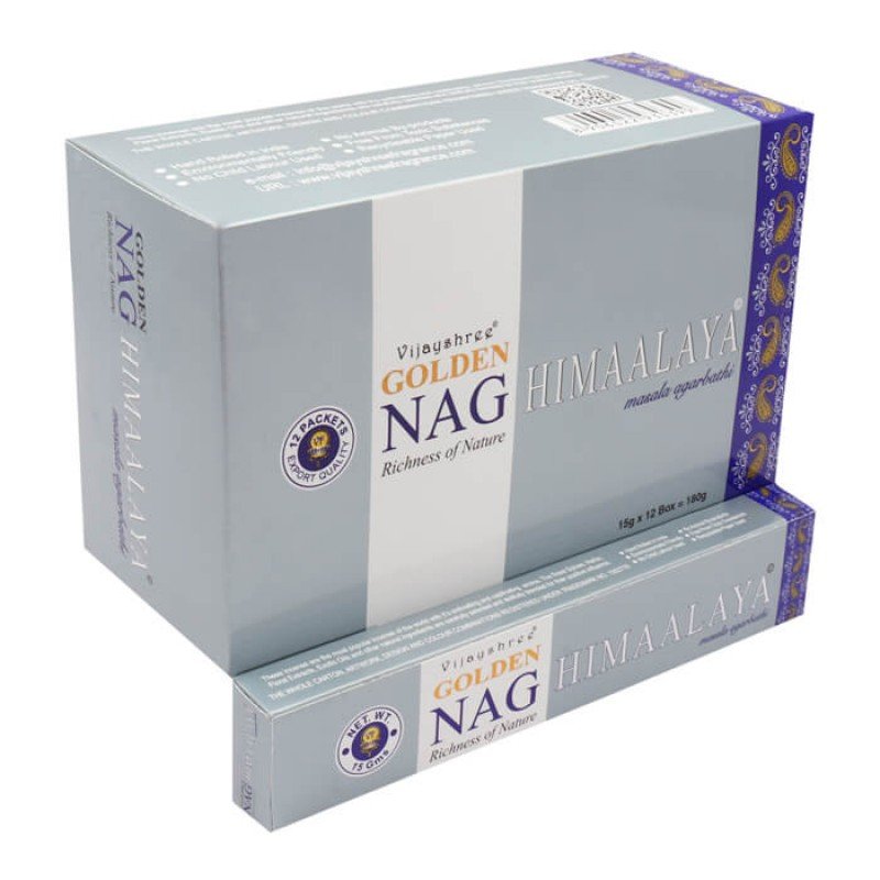Vijayshree Golden Nag Himaalaya Incense Sticks | 180 Grams