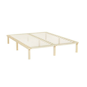 Bed Frame | Queen Size | Wooden Base | Mattress Platform | Timber Pine | AMBA