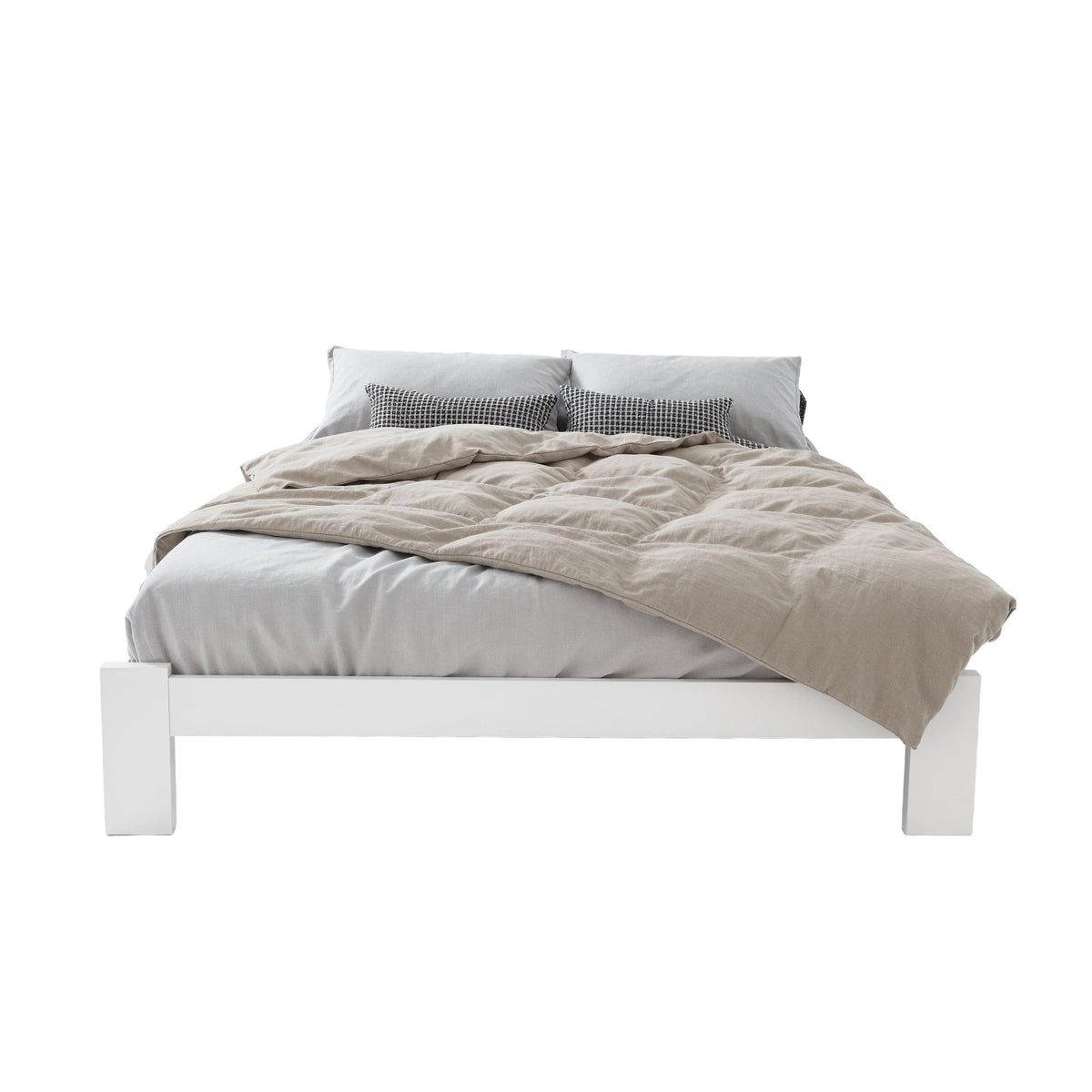 Artiss Bed Frame Queen Wooden Bed Base Frame Size Timber Mattress Platform