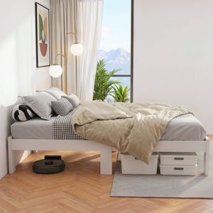 Artiss Bed Frame Queen Wooden Bed Base Frame Size Timber Mattress Platform