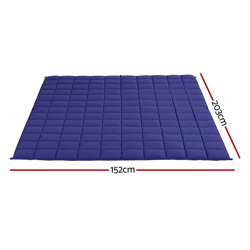 Weighted Blanket | 11kg | Heavy Gravity | Relax & Calm | Blue
