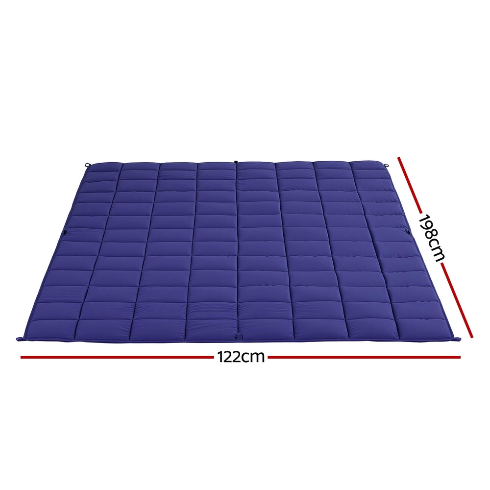 Weighted Blanket | 6.8kg | Heavy Gravity | Relax & Calm | Blue