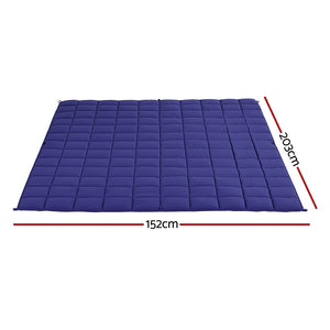 Weighted Blanket | 9kg | Heavy Gravity | Relax & Calm | Blue