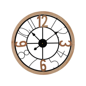 60CM Wall Clock | Wooden
