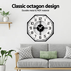 60CM Wall Clock | Octagon