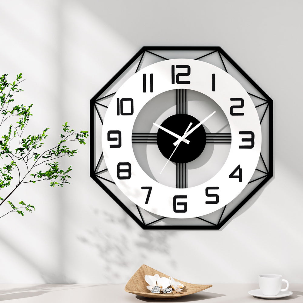 60CM Wall Clock | Octagon