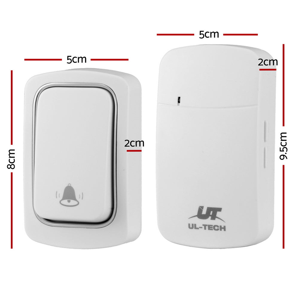 UL-tech Wireless Doorbell | Plugin Receiver
