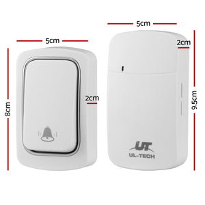 UL-tech Wireless Doorbell | Plugin Receiver