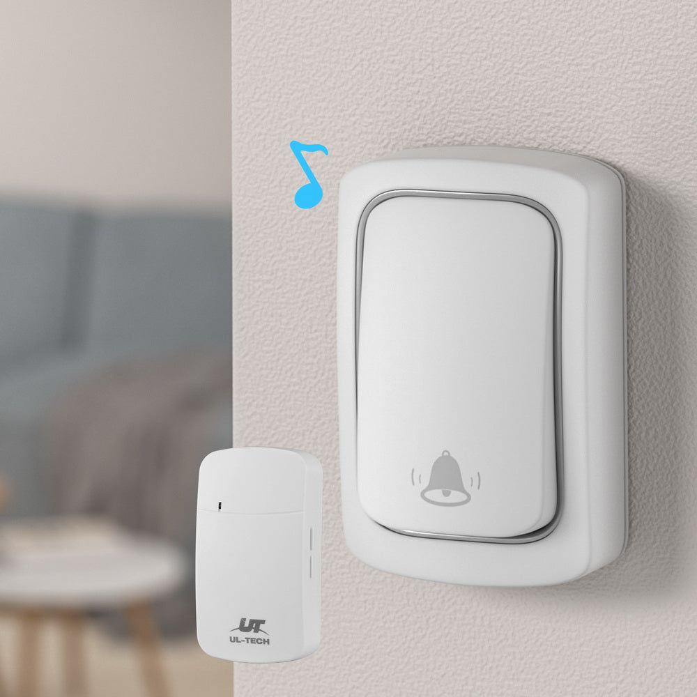 UL-tech Wireless Doorbell | Plugin Receiver