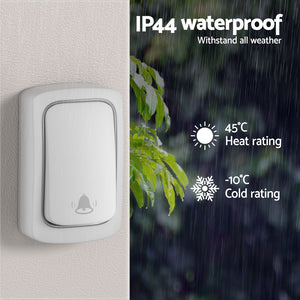 UL-tech Wireless Doorbell | Plugin Receiver