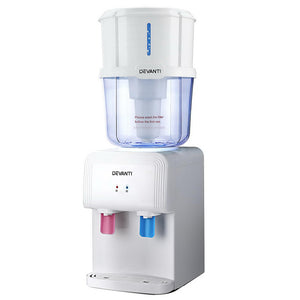 Devanti Water Cooler Dispenser | Bench Top | White