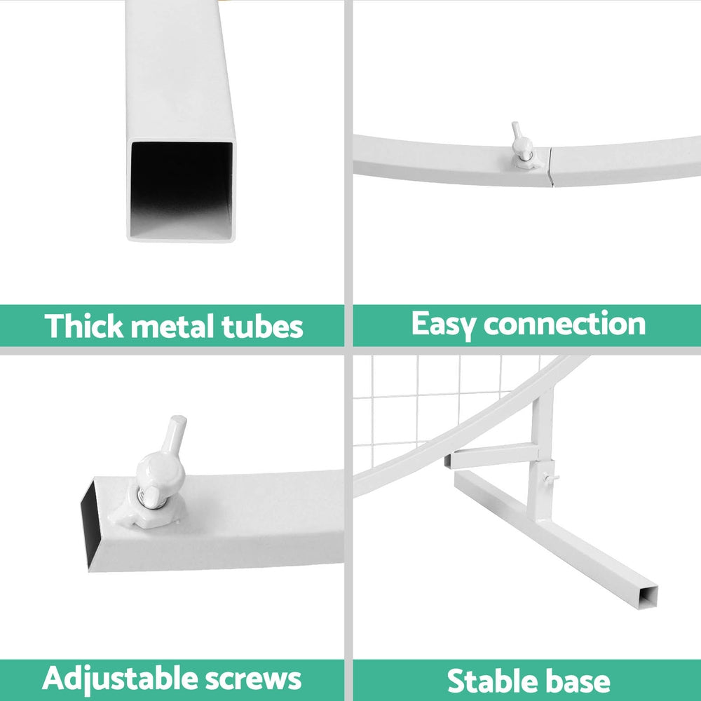 Round Backdrop Stand | 2M | Wedding Background Decoration | Party Flower Balloon Display