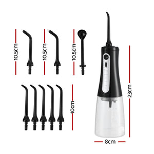 Cordless Water Flosser | Dental Oral Irrigator | Black