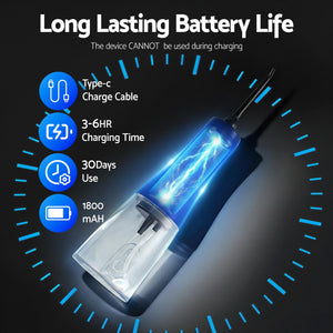 Cordless Water Flosser | Dental Oral Irrigator | Black