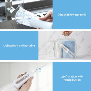 Cordless Water Flosser | Oral Irrigator | White