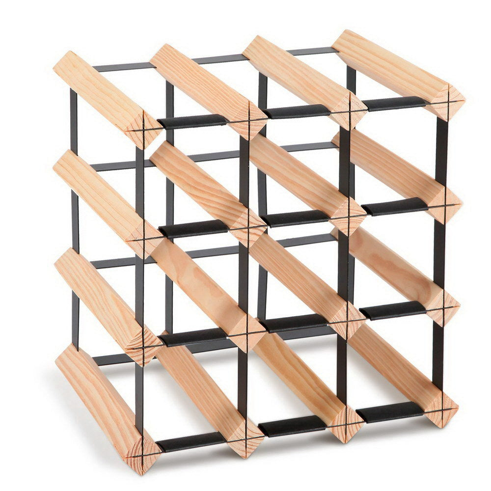 Wine Rack | 12 Bottle | Black