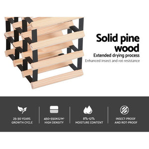 Wine Rack | 12 Bottle | Black