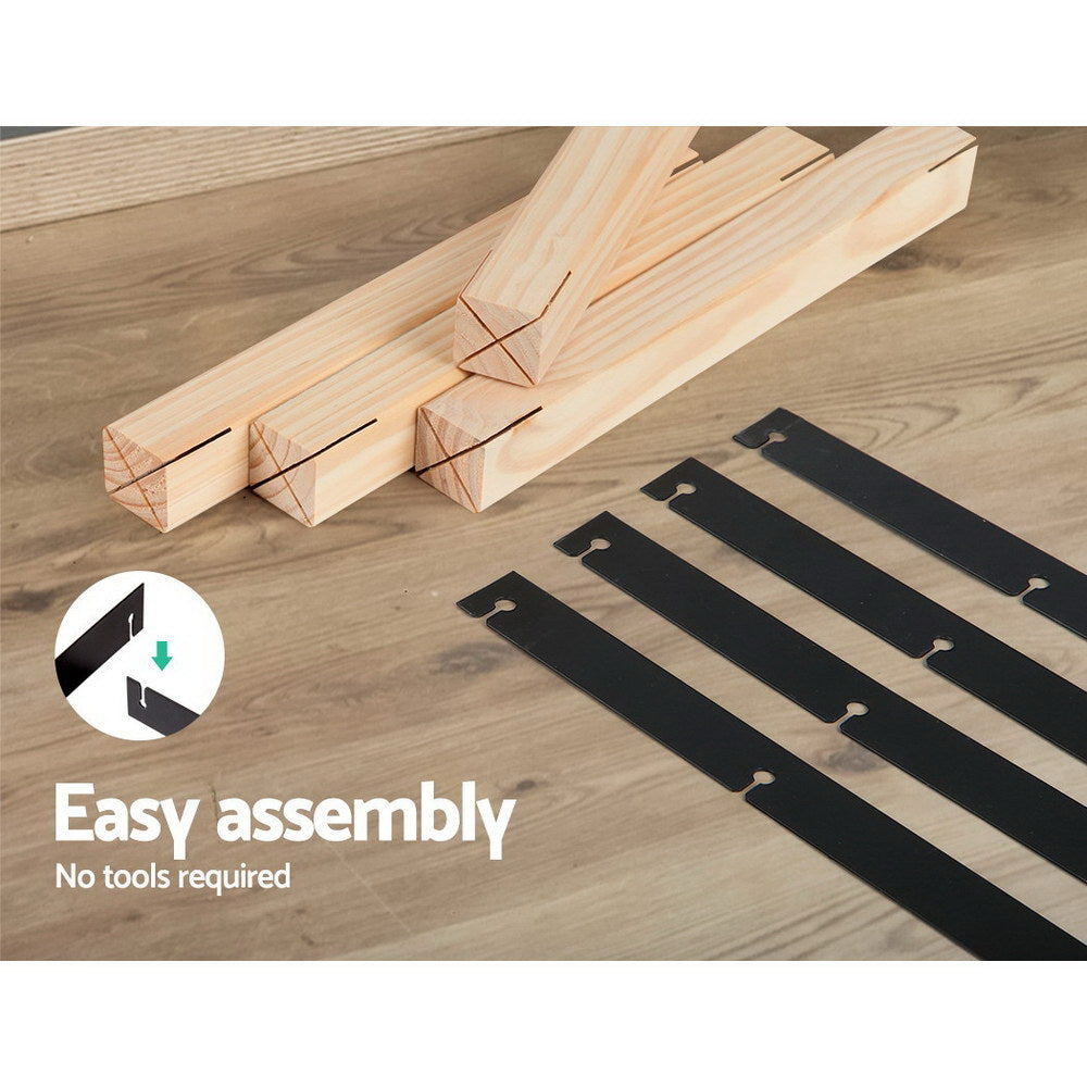 Wine Rack | 12 Bottle | Black