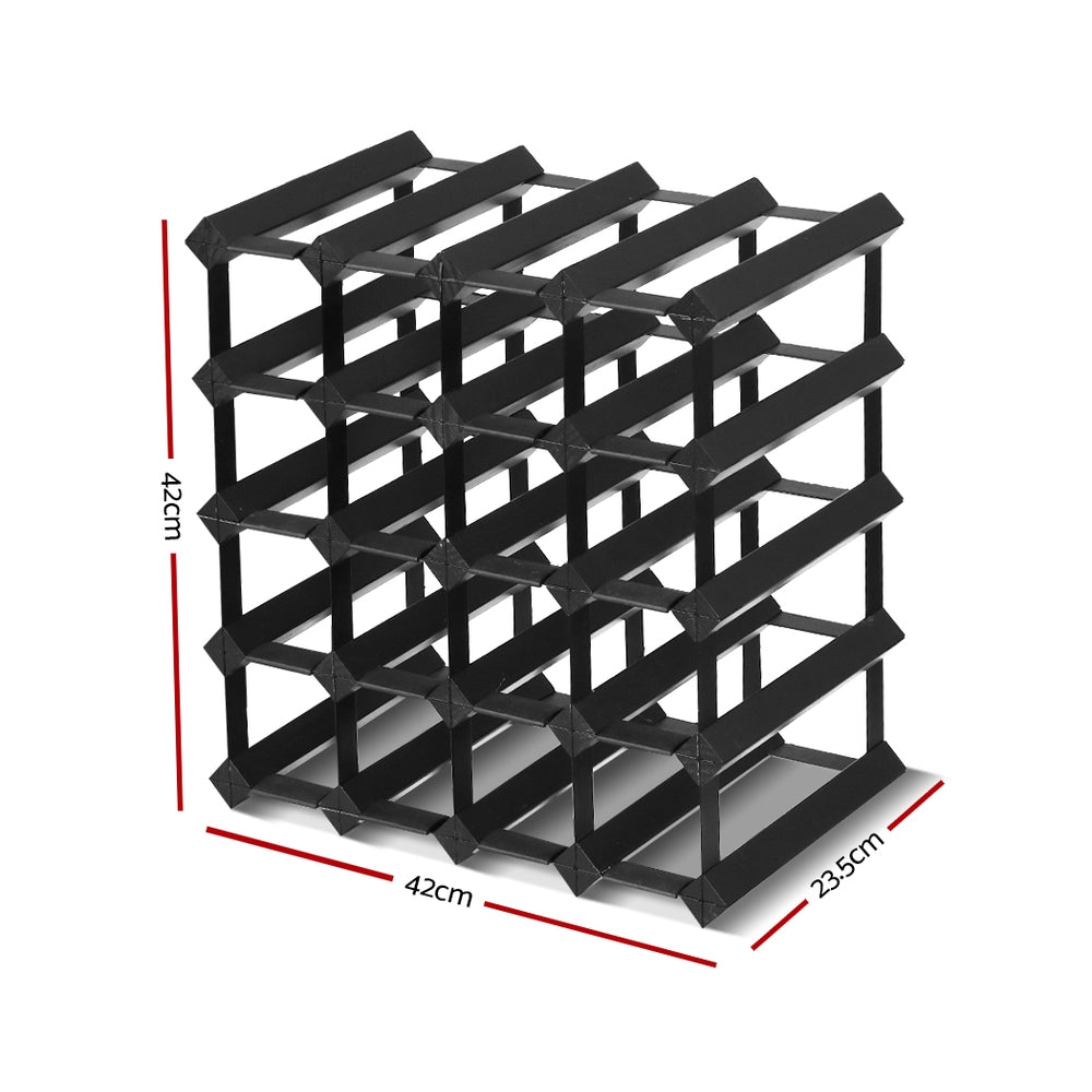 Wine Rack | 20 Bottle | Black