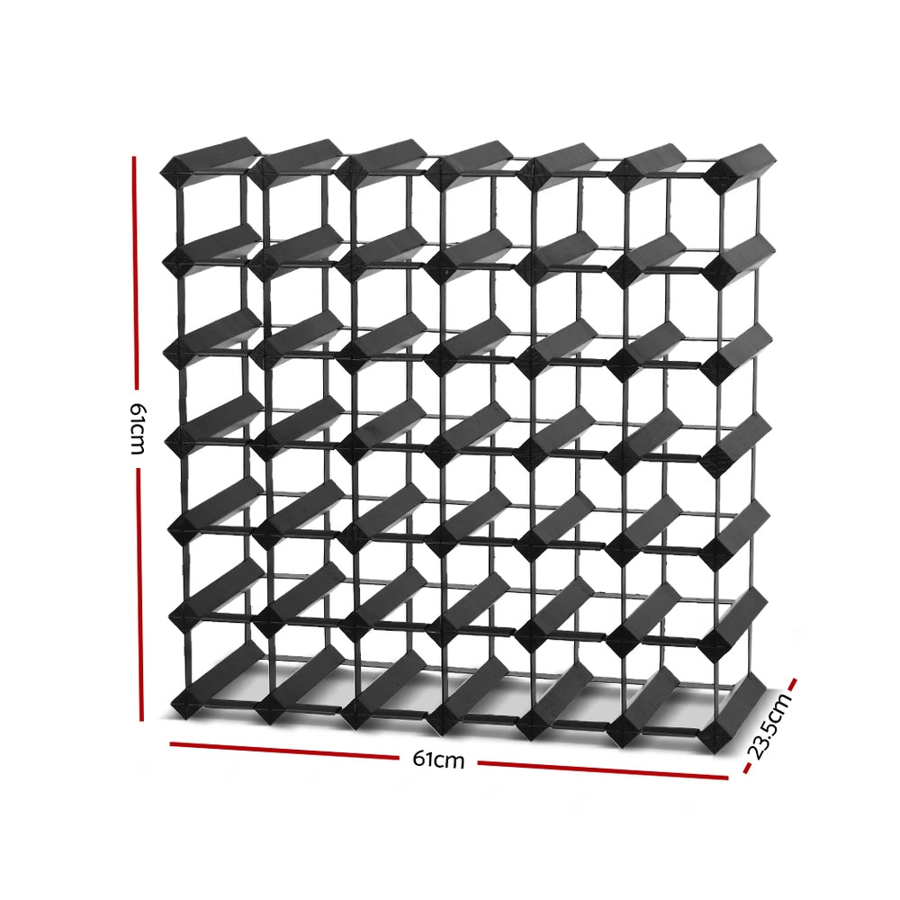 Wine Rack | 42 Bottle | Black