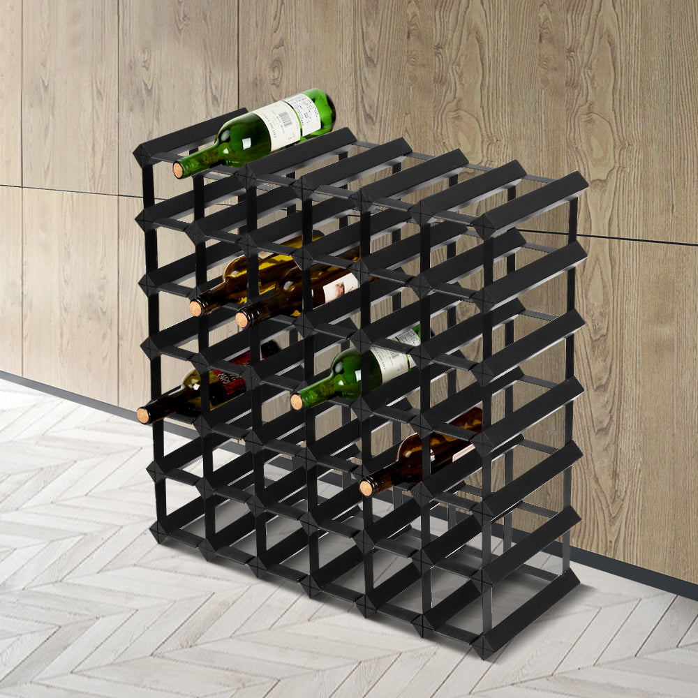 Wine Rack | 42 Bottle | Black
