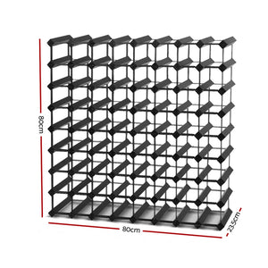 Wine Rack | 72 Bottle | Black
