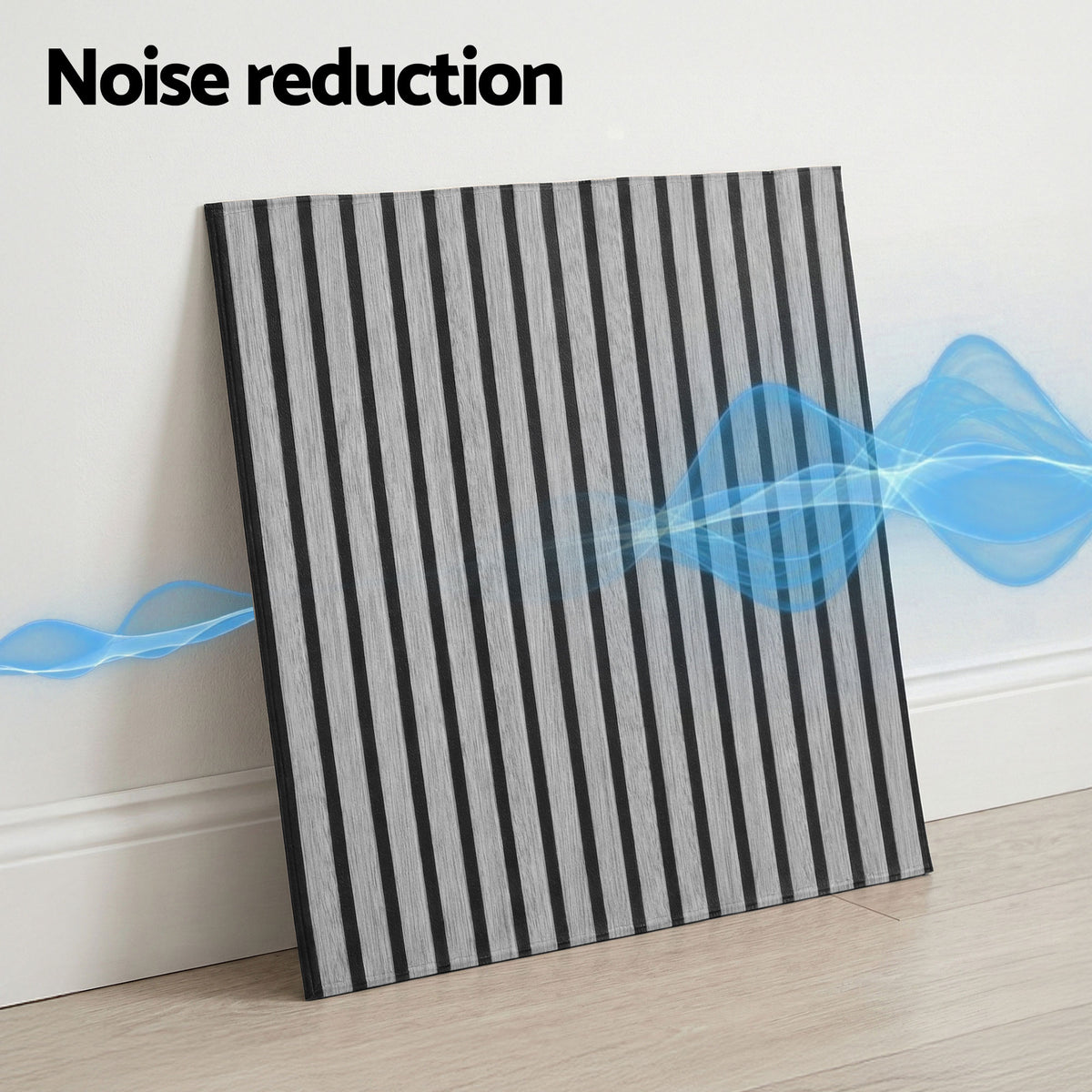 Artiss 10PCS Peel and Stick Wall Panels Tiles 68X68CM Self Adhesive for Home Office Studio Grey