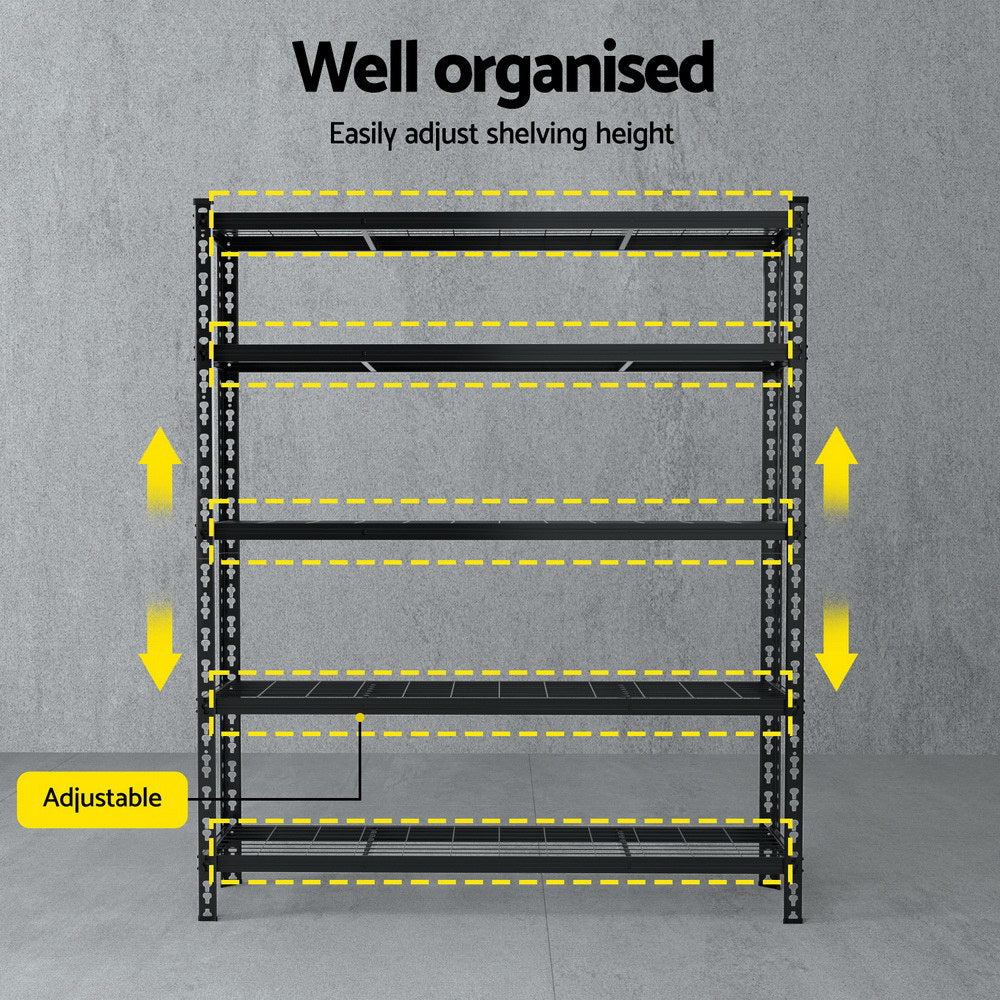 1.8MX1.2M Giantz Garage Shelving | Warehouse Rack