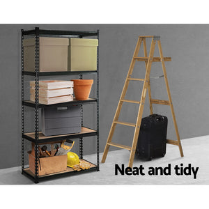 Garage Shelving Rack | 1.5M Pallet Racking | Warehouse Storage | Black