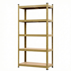Garage Shelving 1.6x0.8m | Heavy Duty Storage Rack | Yellow