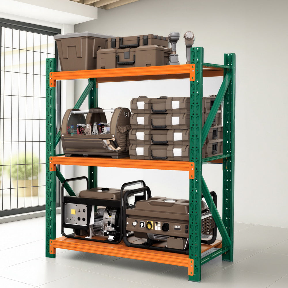 Garage Shelving Rack 1.2x1.5m | Heavy Duty Warehouse Storage Unit