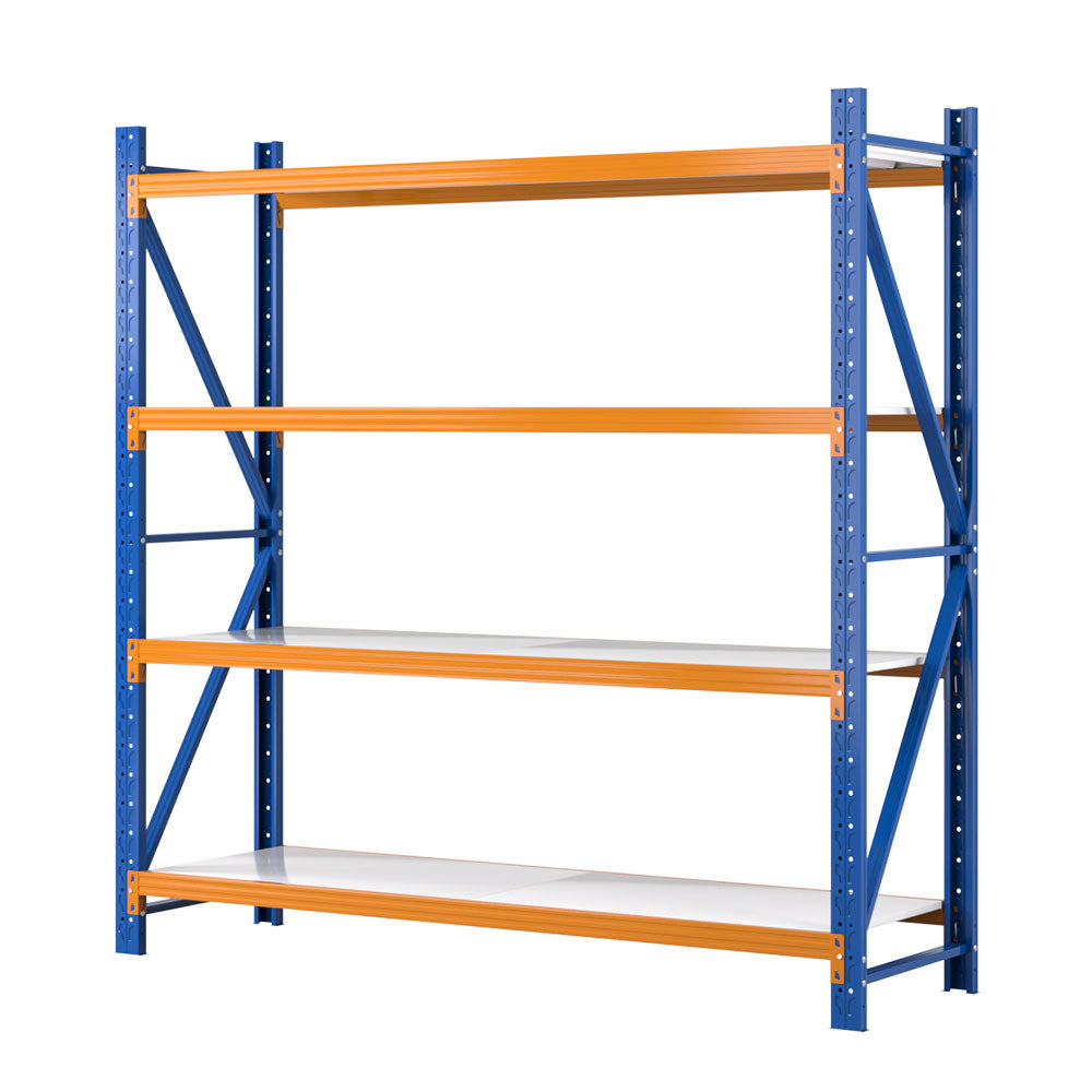Garage Shelving Rack | 2M x 2M | Pallet Racking Storage Shelf | Blue