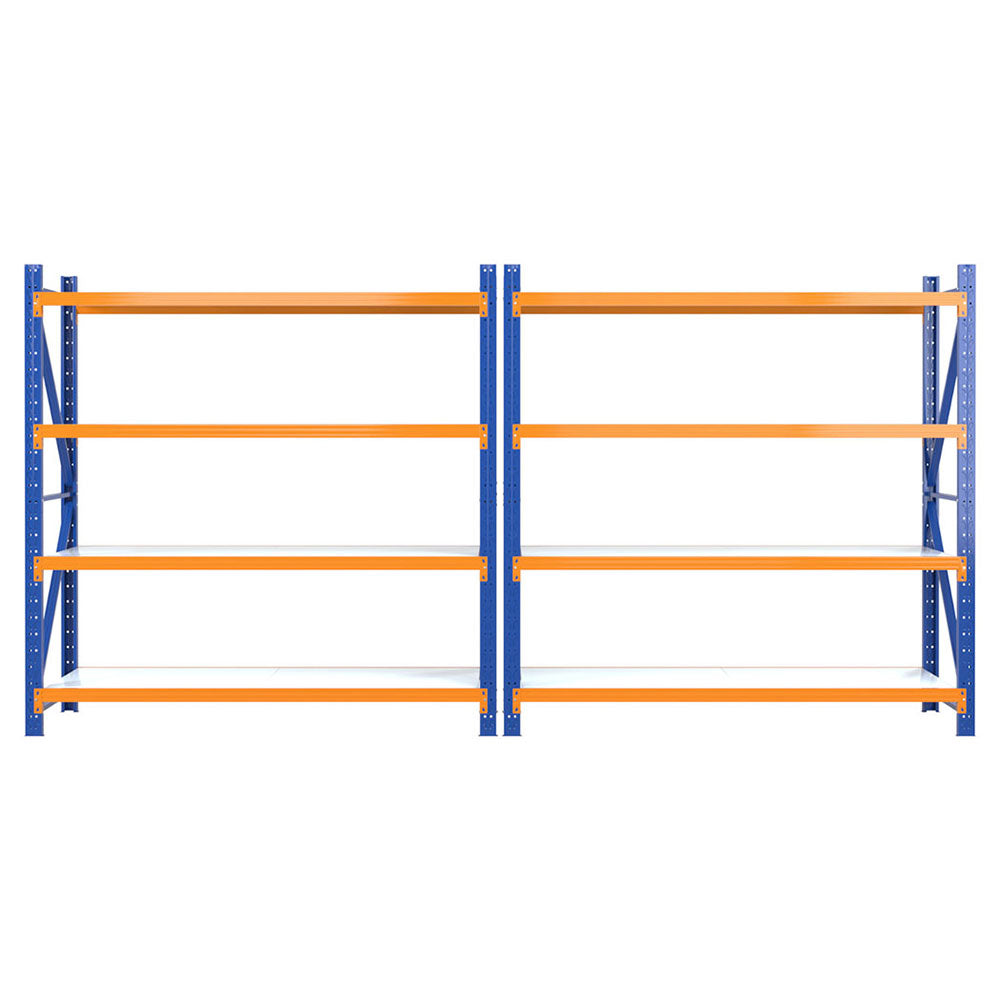 4M x 2M Garage Shelving | Warehouse Storage Rack | Orange