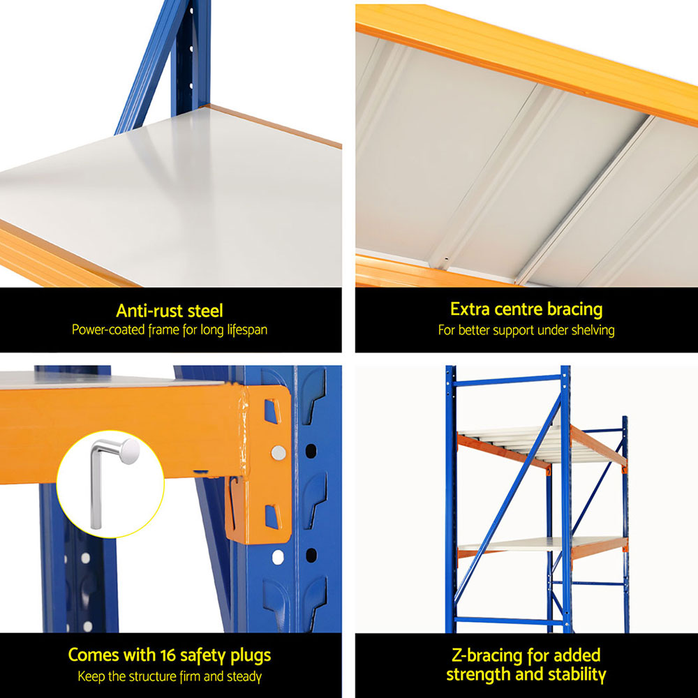 4M x 2.4M Garage Shelving | Warehouse Storage Rack