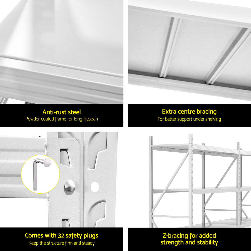 3Mx2M Giantz Garage Shelving | Warehouse Rack