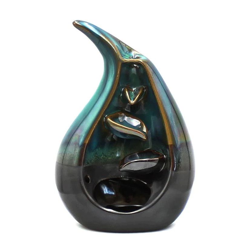 Water Droplet Waterfalll Backflow Incense Burner | 13.5cm