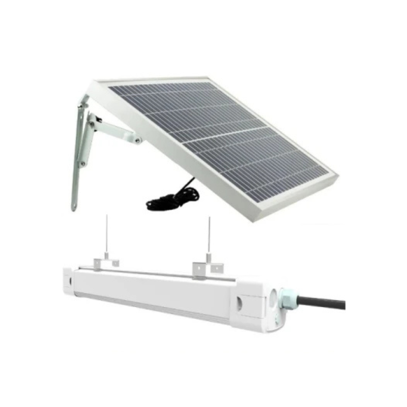 Greenhouse LED Grow Light | Full Spectrum | Solar Powered + Waterproof