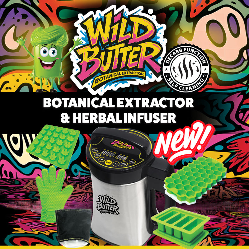 Wild Butter Machine Kit | Botanical Extractor & Herbal Infuser | Decarb + Infuse All-in-One