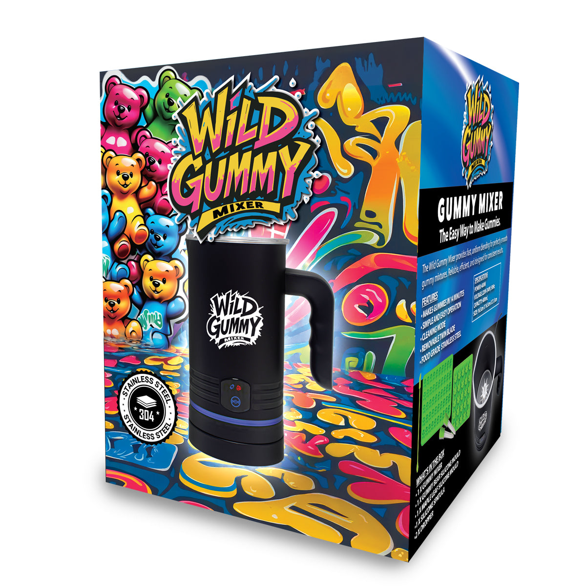 Wild Gummy Machine (Gummy Mixer) + Accessories | Make Gummies in 14 Minutes